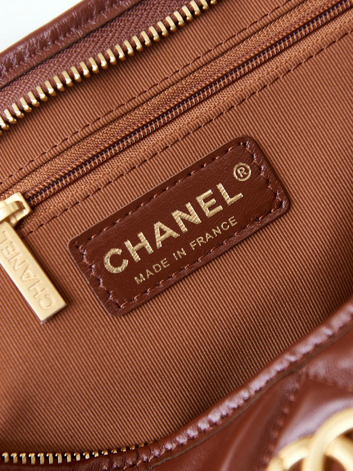 Chanel Hobo Bag AS4923 Brown