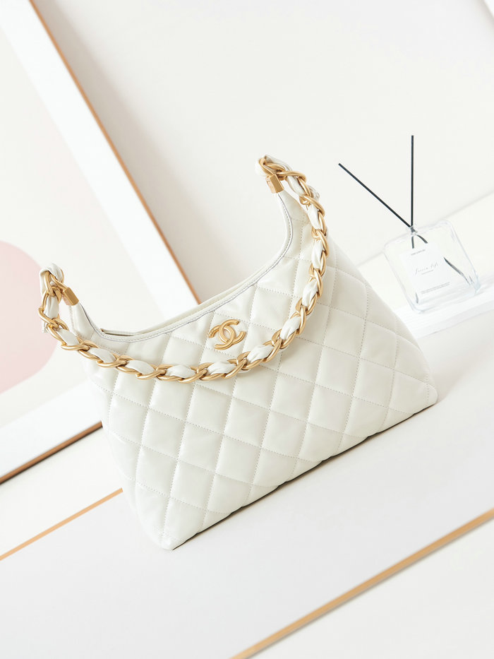 Chanel Hobo Bag AS4923 White