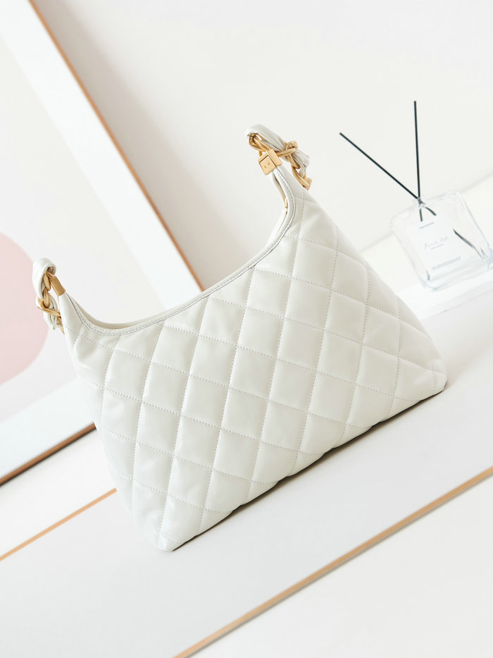 Chanel Hobo Bag AS4923 White