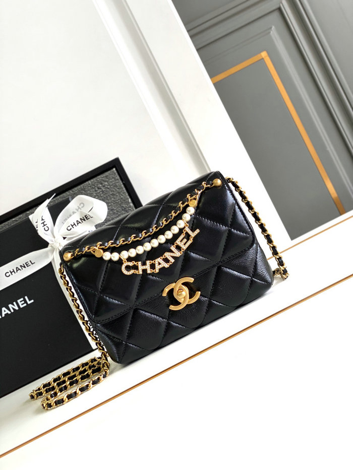 Chanel Mini Flap Bag AS4986 Black