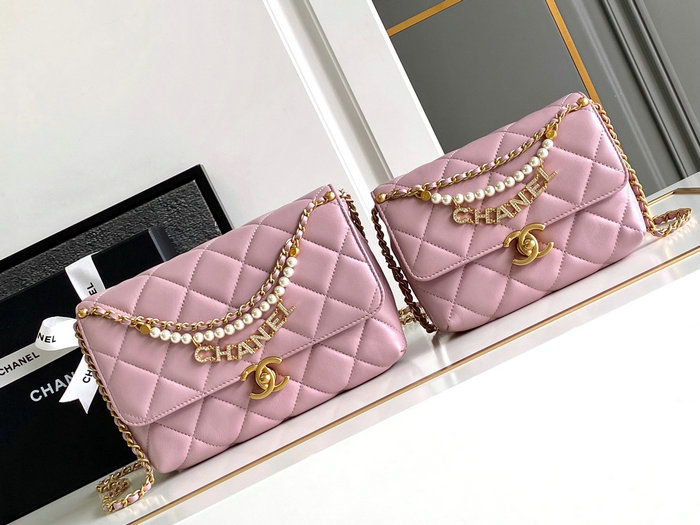 Chanel Mini Flap Bag AS4986 Pink