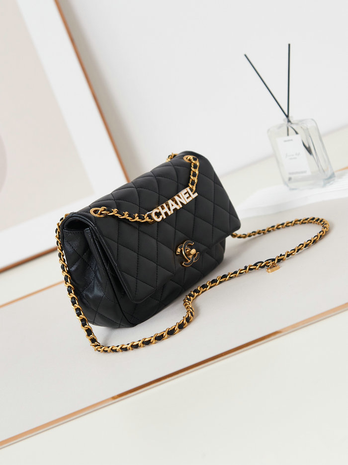 Chanel Small Flap Bag Black AS4740