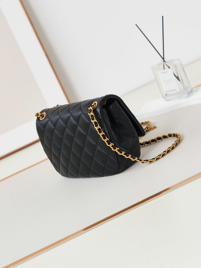 Chanel Small Flap Bag Black AS4740