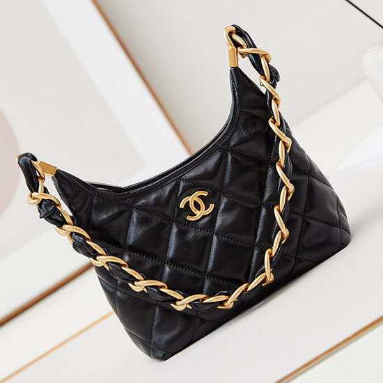 Chanel Small Hobo Bag AS4922 Black
