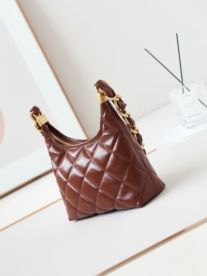 Chanel Small Hobo Bag AS4922 Brown