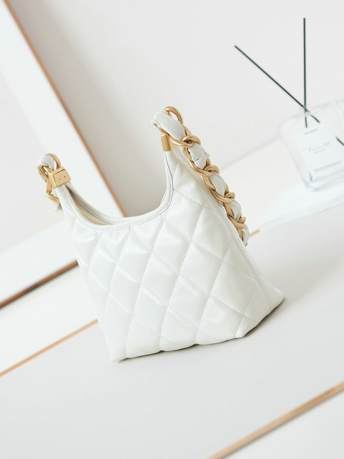 Chanel Small Hobo Bag AS4922 White