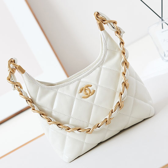 Chanel Small Hobo Bag AS4922 White