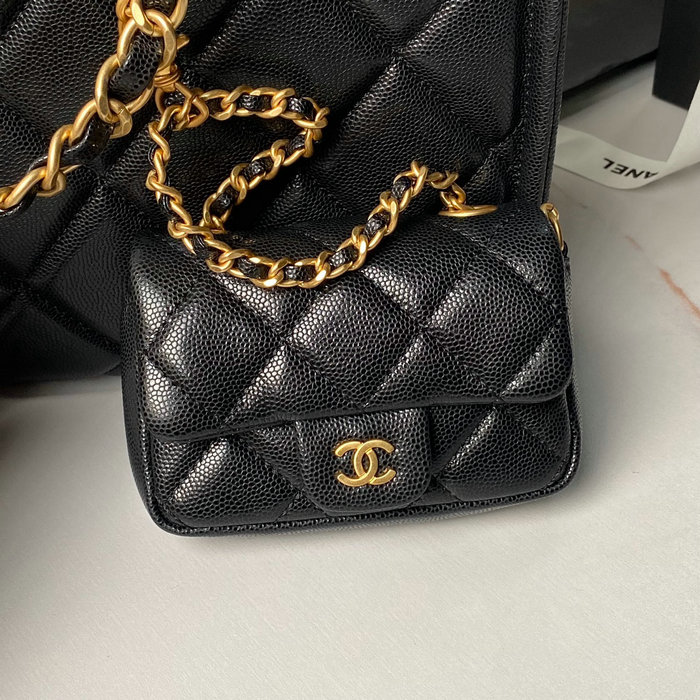 Chanel Small Tote AS4940 Black