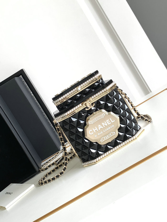 Chanel Tea Box Minaudiere AS4954