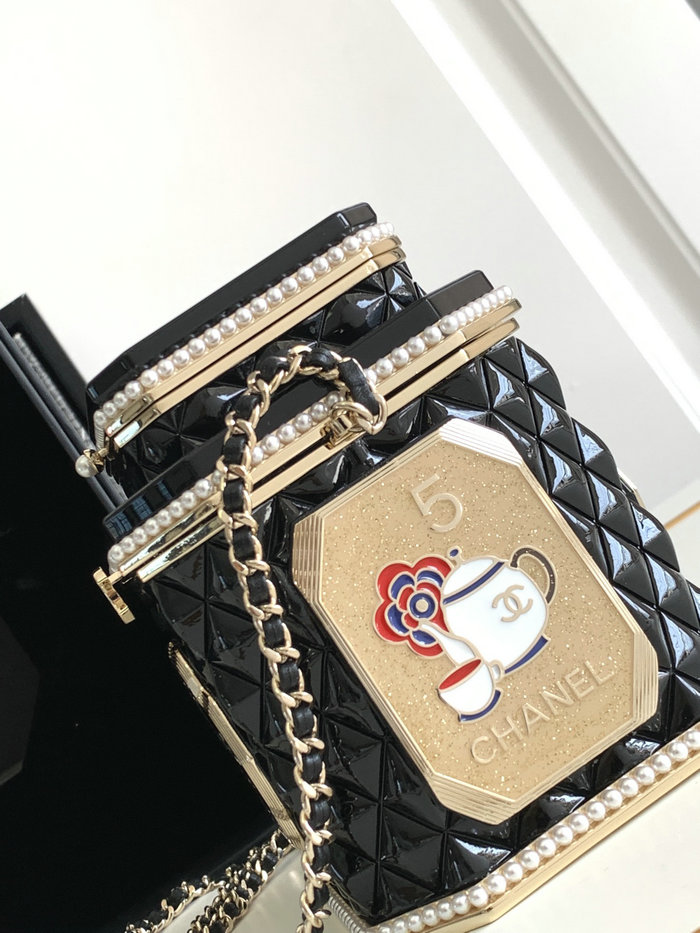 Chanel Tea Box Minaudiere AS4954