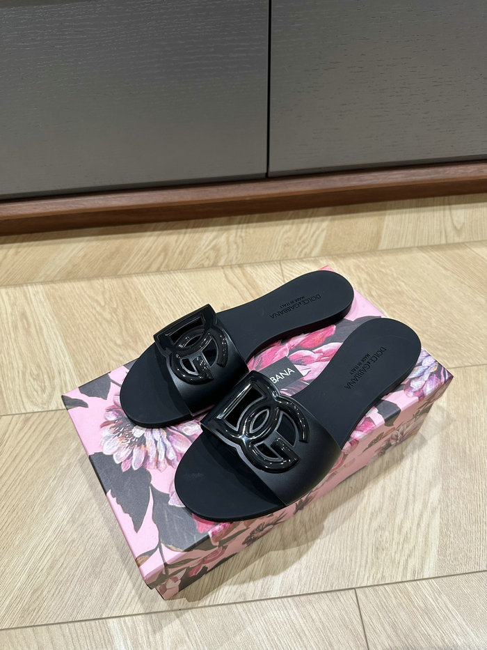 D&G Rubber Beachwear Sliders SDG62701