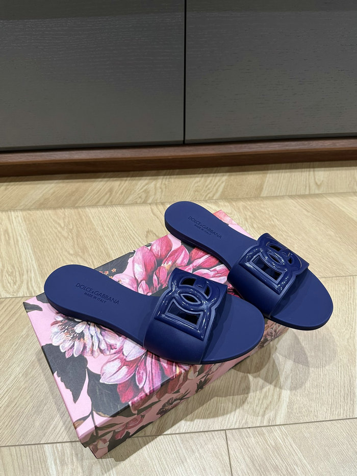 D&G Rubber Beachwear Sliders SDG62702