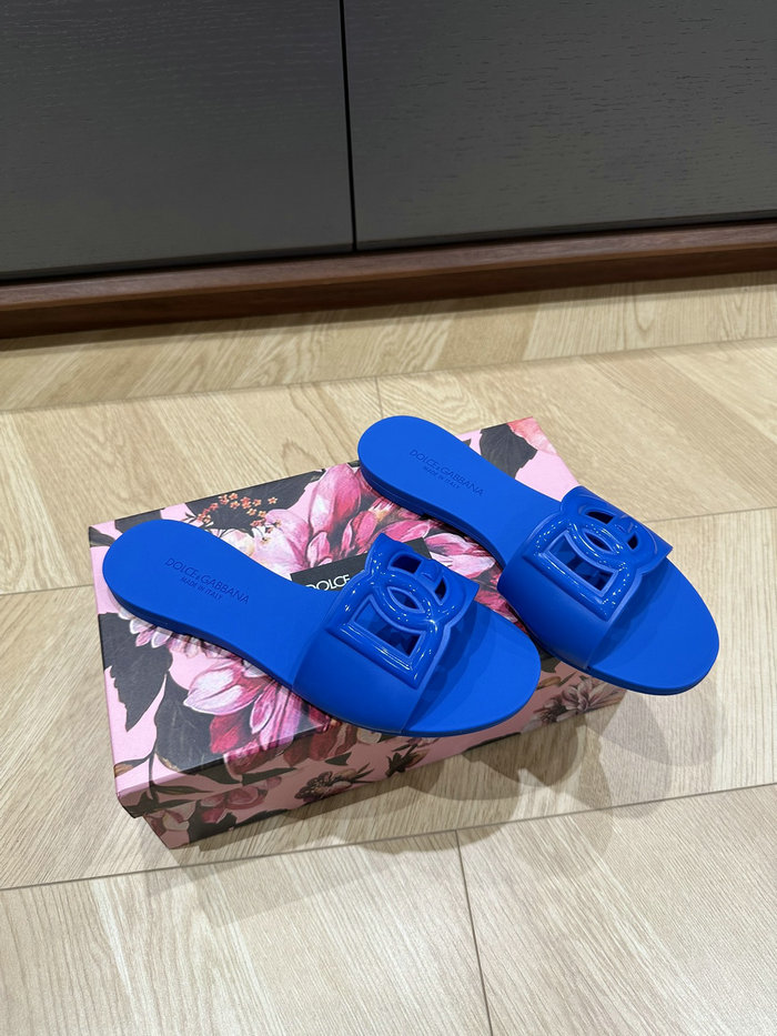 D&G Rubber Beachwear Sliders SDG62705