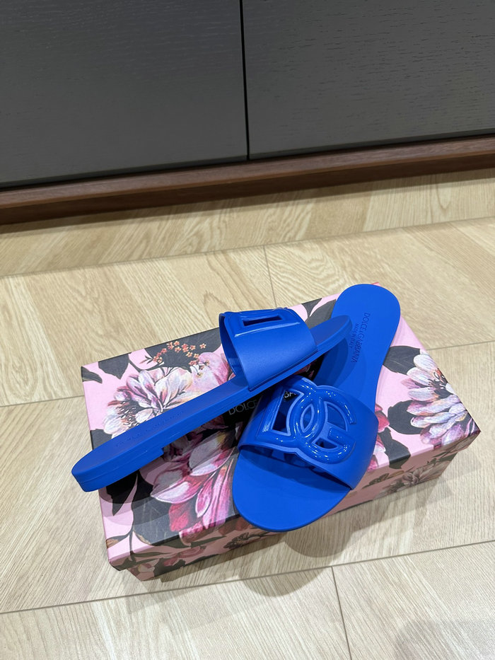 D&G Rubber Beachwear Sliders SDG62705