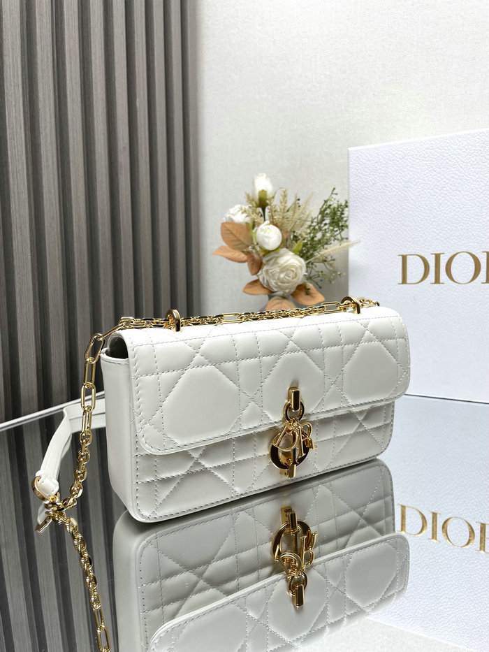 Dior Miss Daisy Mini Bag D3300 White