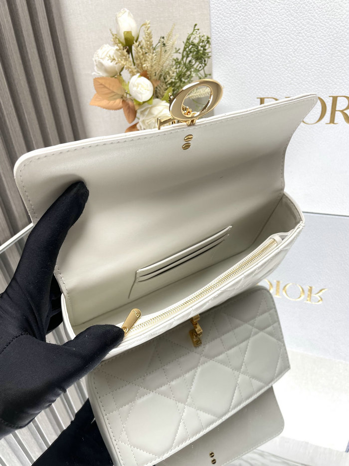 Dior Miss Daisy Mini Bag D3300 White