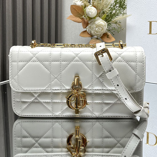 Dior Miss Daisy Mini Bag D3300 White