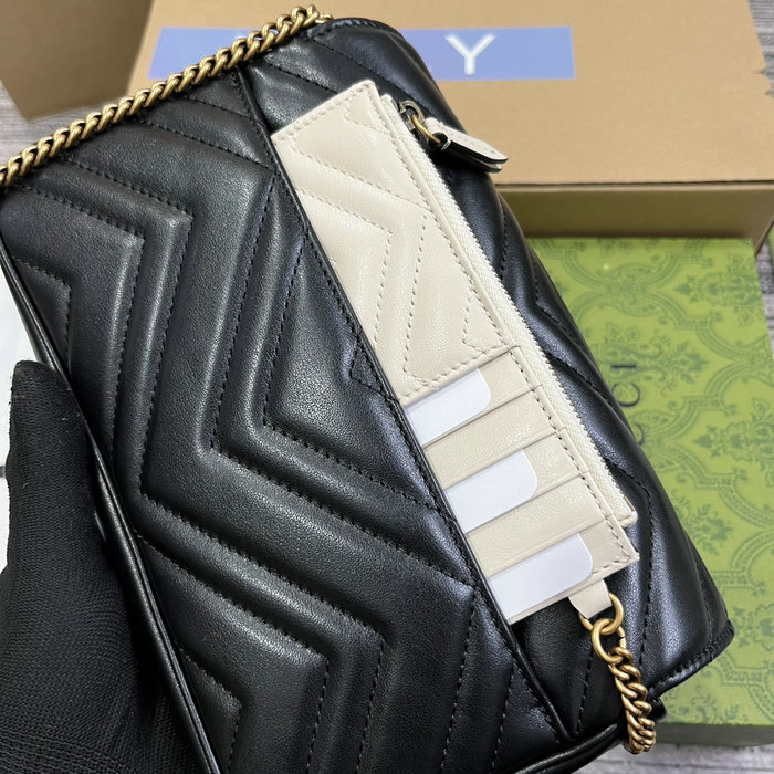 Gucci GG Marmont Mini Bag 751526 Black