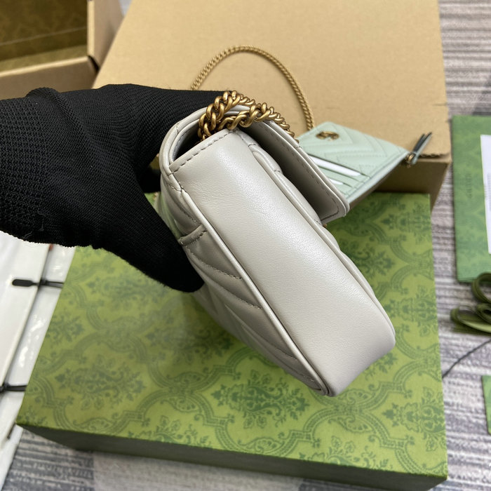 Gucci GG Marmont Mini Bag 751526 Grey