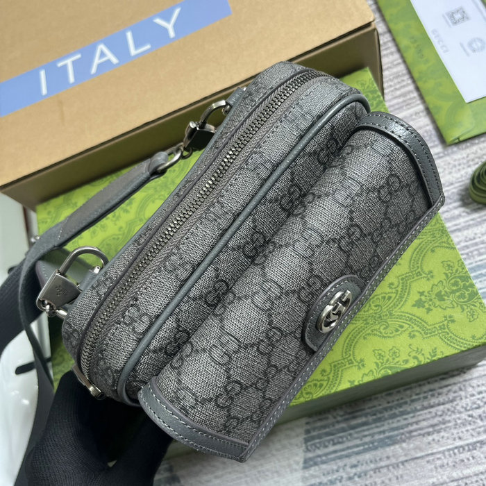 Gucci Ophidia GG Mini Bag 746308 Grey