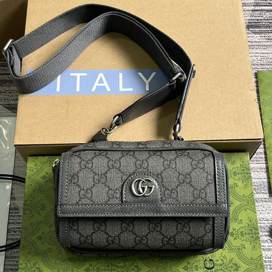 Gucci Ophidia GG Mini Bag 746308 Grey