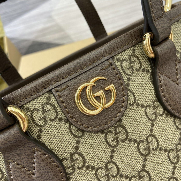 Gucci Ophidia Mini Tote Bag 811716 Brown