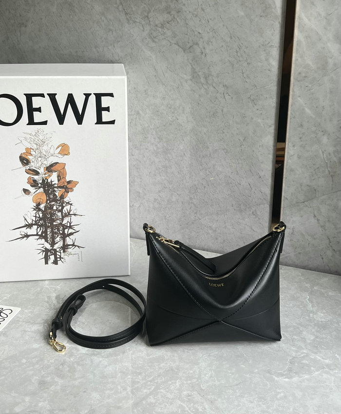 Loewe Puzzle Fold Pouch L10973 Black