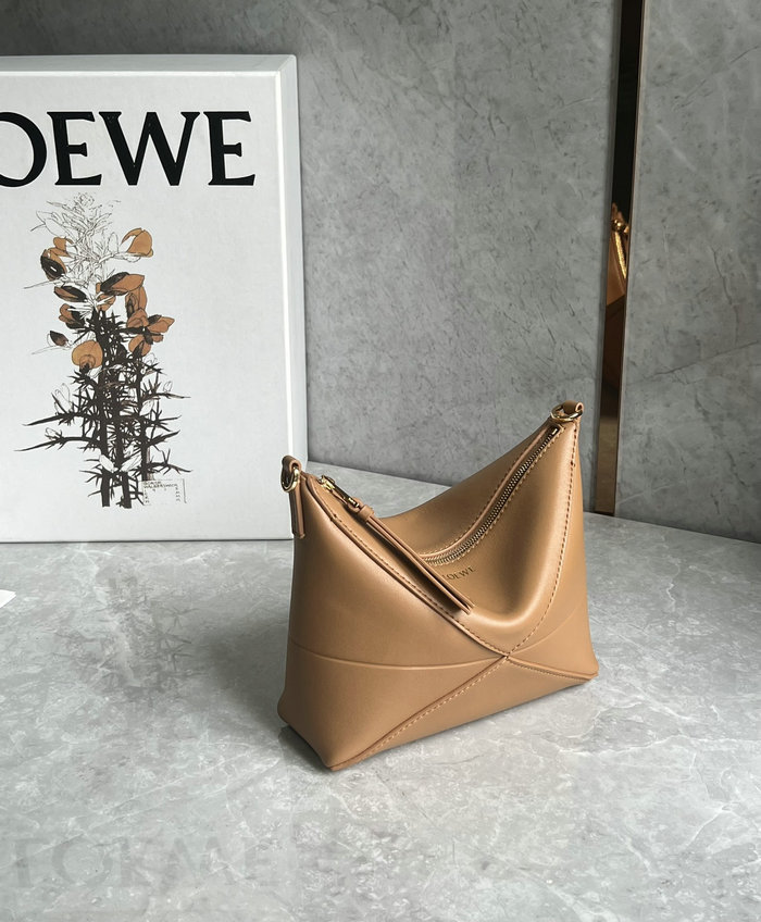 Loewe Puzzle Fold Pouch L10973 Brown