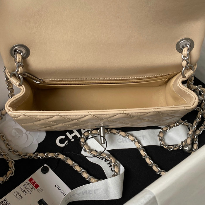 Small Chanel Flap Bag AS1787 Beige