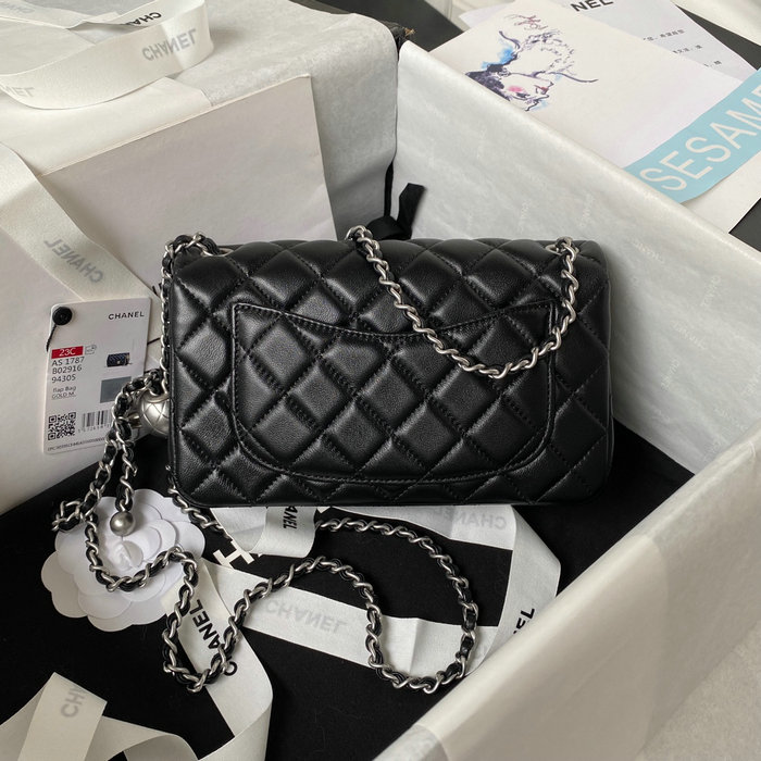 Small Chanel Flap Bag AS1787 Black