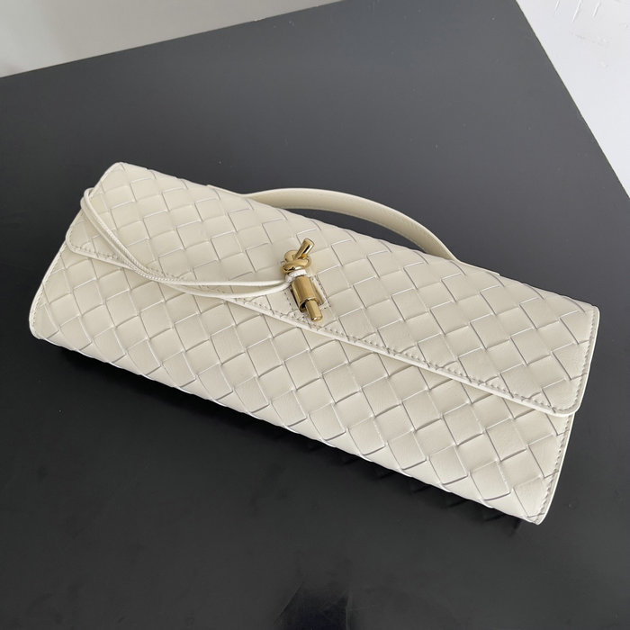 Bottega Veneta Long Clutch Andiamo Sea salt 741511