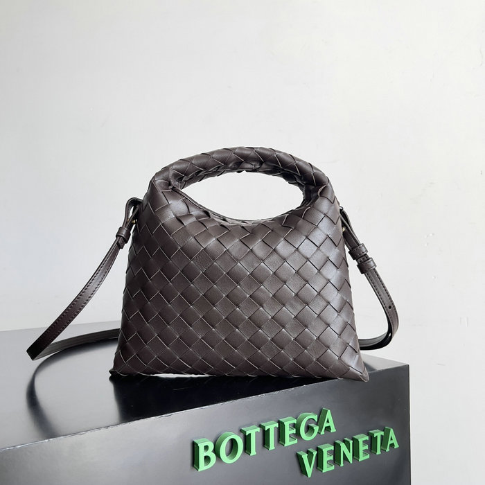 Bottega Veneta Mini Hop 777586 Coffee