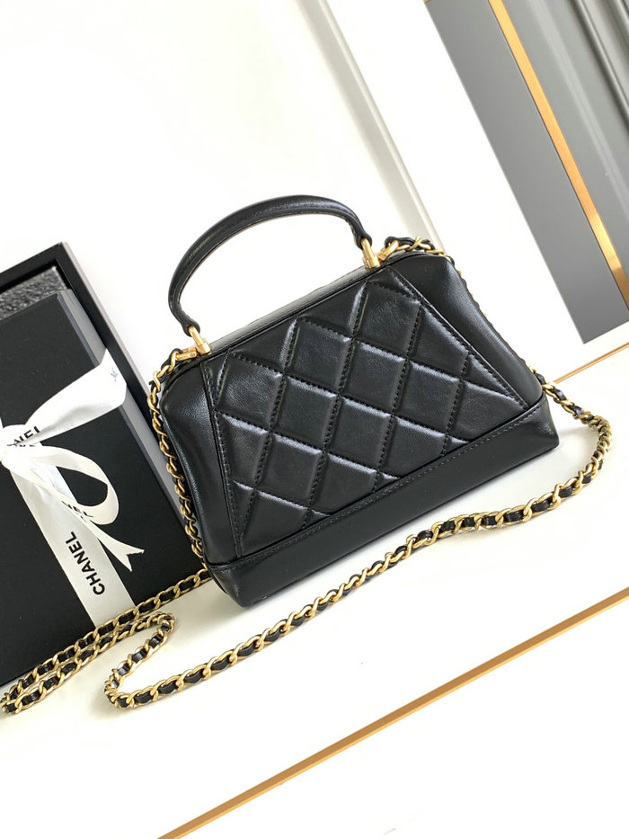 Chanel Mini Bag with Top Handle AS4958 Black