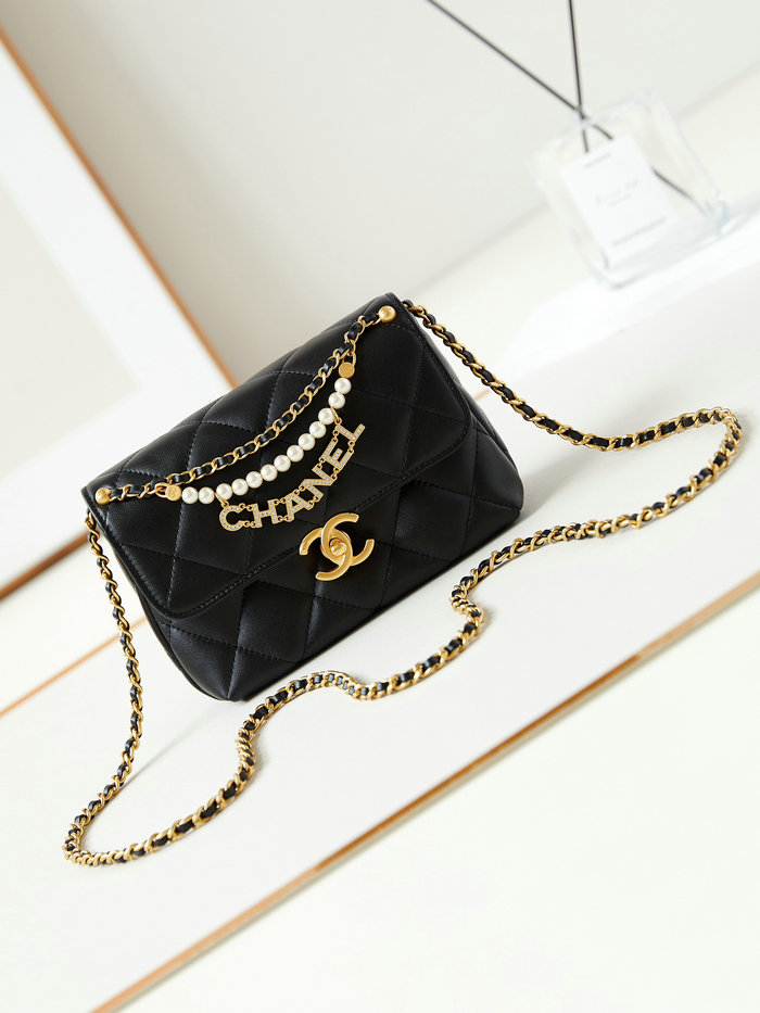 Chanel Mini Flap Bag Black AS4986