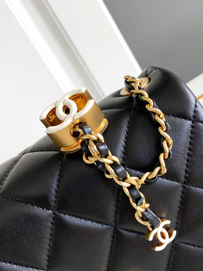 Chanel Small Flap Bag Black AS4966