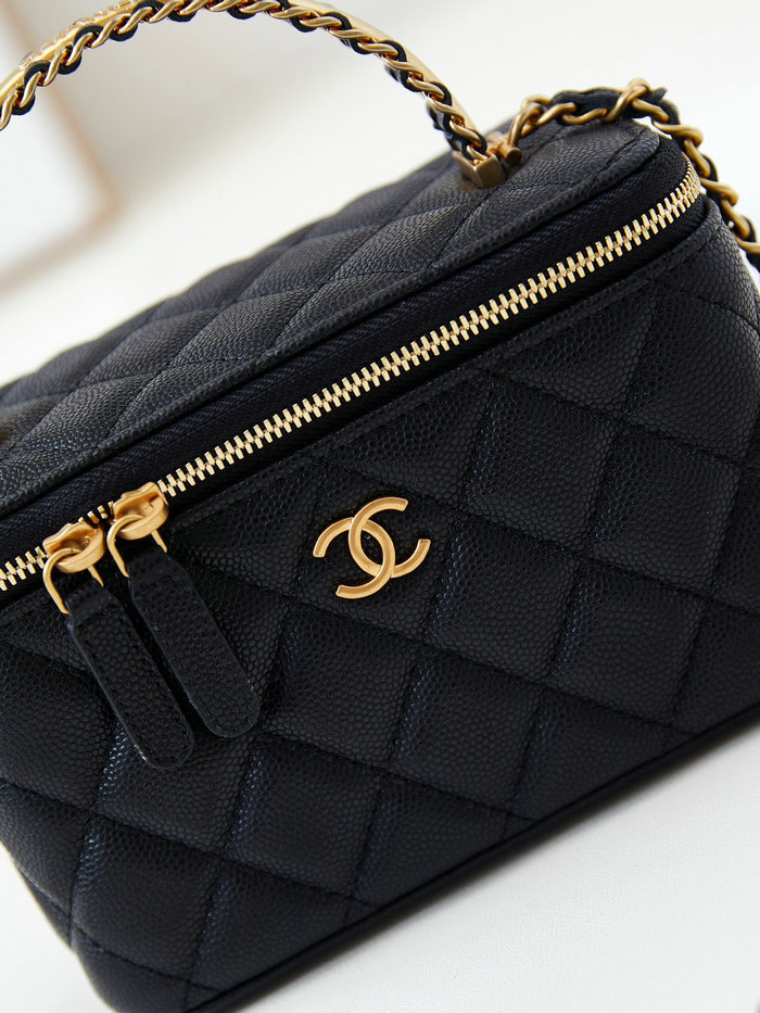 Chanel Small Vanity Case AP4056 Black