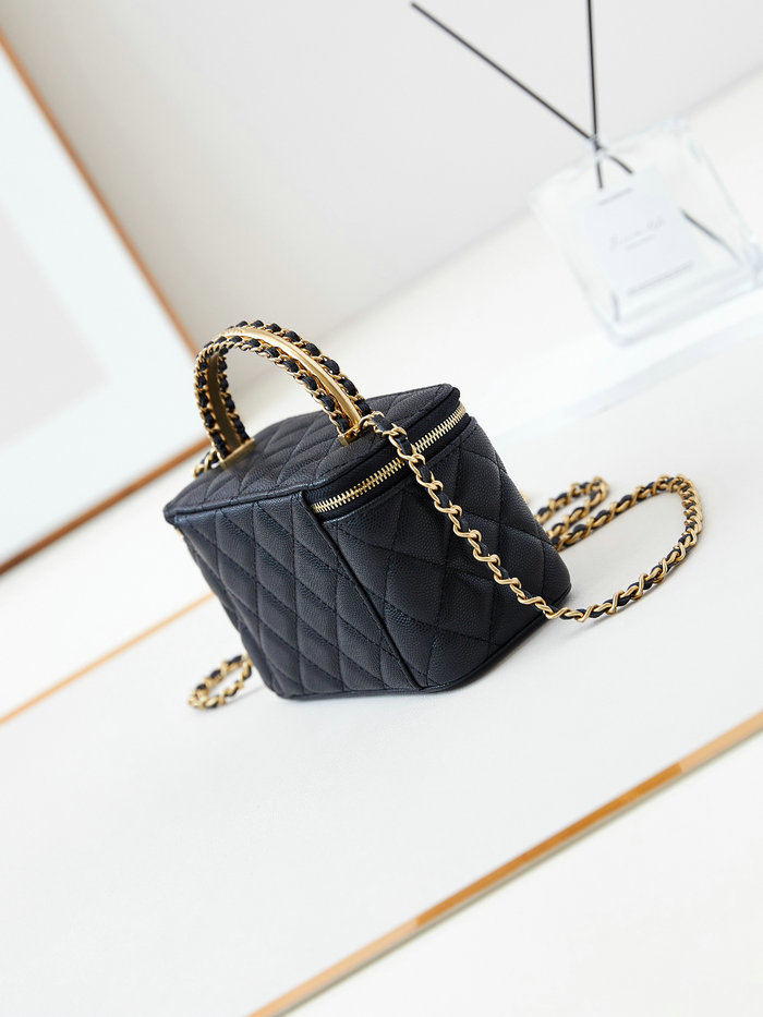 Chanel Small Vanity Case AP4056 Black