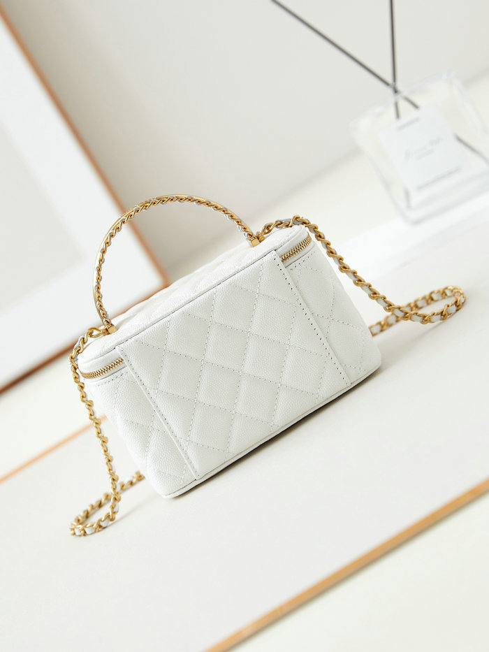 Chanel Small Vanity Case AP4056 White