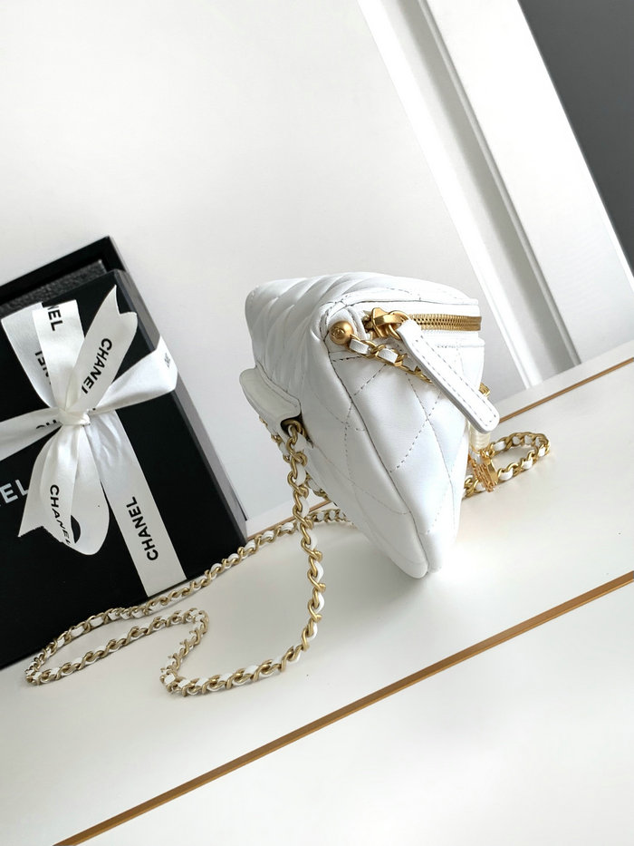 Chanel Waist Bag AS4991 White