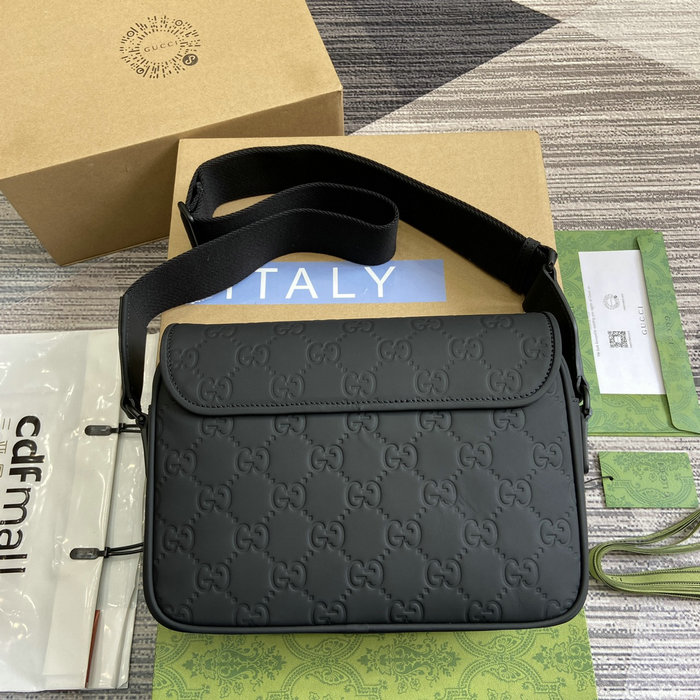 Gucci GG Rubber-effect Crossbody Bag 775097