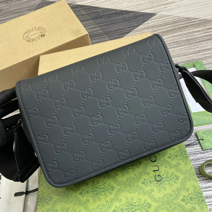 Gucci GG Rubber-effect Crossbody Bag 775097