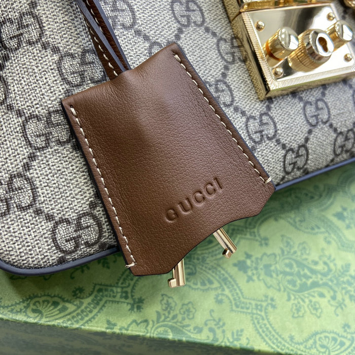 Gucci Padlock Small Shoulder Bag 811705 Brown