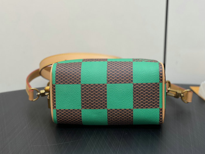 Louis Vuitton Speedy 18 Bandouliere Damier Pop N40611 Green