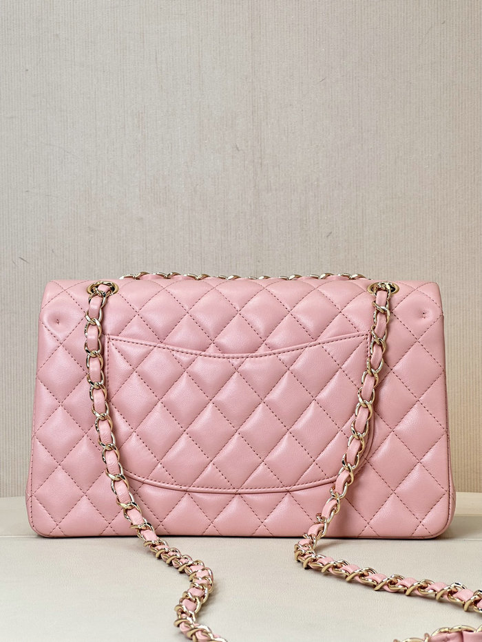 Medium Chanel Lambskin Flap Bag A01112 Pink