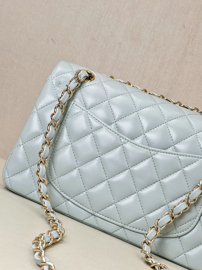 Small Chanel Lambskin Flap Bag A01117 Blue