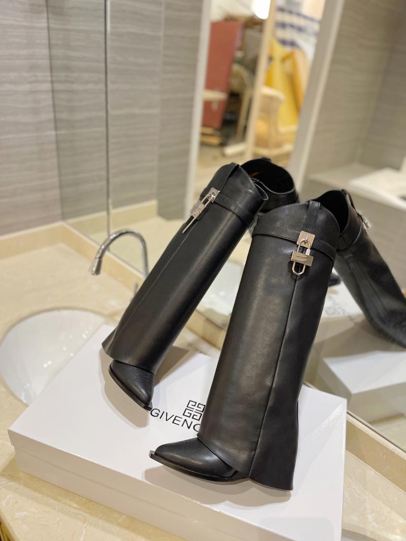 Givenchy Shark Lock Knee-high Boots SGB72517