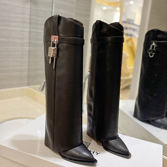 Givenchy Shark Lock Knee-high Boots SGB72517