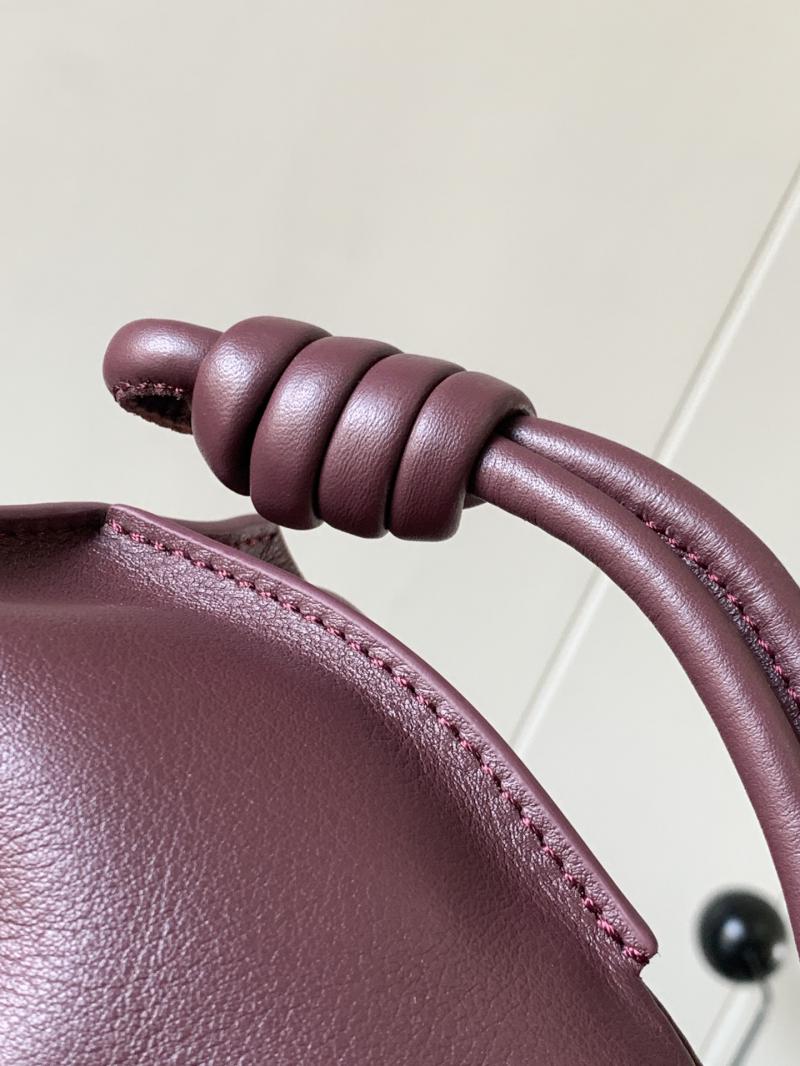 Loewe Mini Flamenco Clutch L9044 Burgundy