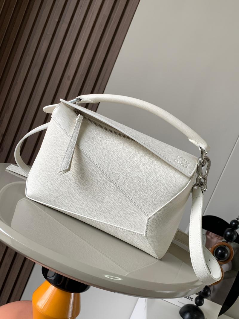 Loewe Small Puzzle Bag L8010 White