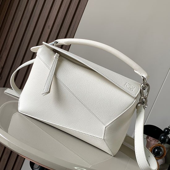 Loewe Small Puzzle Bag L8010 White